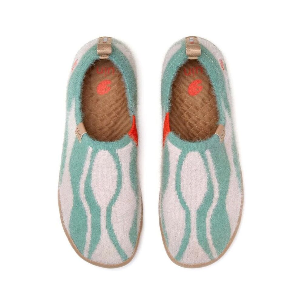 UIN Women's Travel Walking Shoes Slip On Sneaker (SPRING PEACH TOLEDO I)133 - Picture 1 of 9